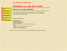 Tablet Screenshot of marembaltanger.com